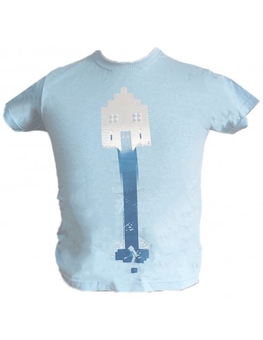 8796-Apparel - Camiseta Azul Minecraft Shovel Sky T- 7/8-5055910308062