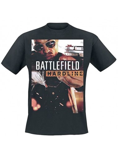 8789-Apparel - Camiseta Negra Battlefield Hardline B T-S-3700334672450