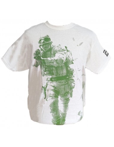 8793-Apparel - Camiseta Blanca Call of Duty Modern Warfare T-L-5055756818855