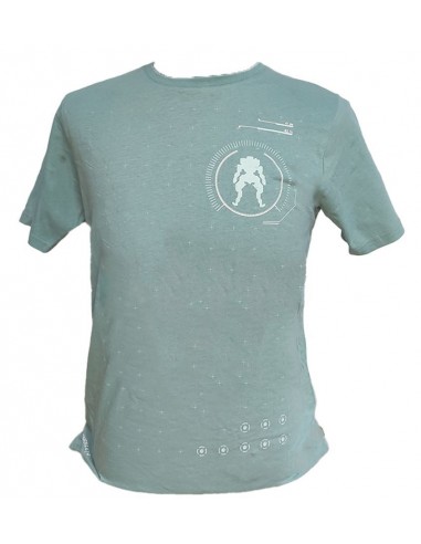 8824-Apparel - Camiseta Turquesa Titanfall 2 T-L-0747180363043
