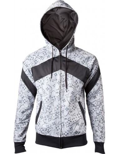 7836-Apparel - Sudadera Blanca Sony PS Retro Controllers T-L-8718526063073