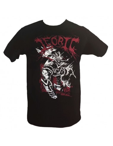 9004-Apparel - Camiseta Negra Heroes of the Storm Leoric Metal S-0889343009860