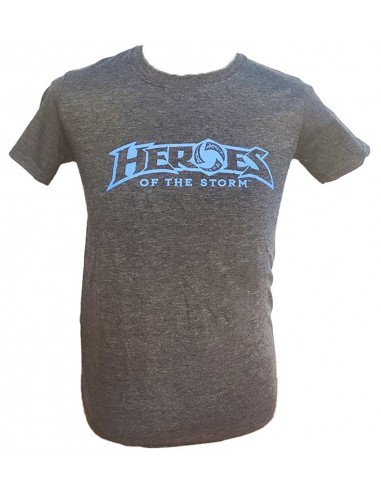 8919-Apparel - Camiseta Gris Heroes Heather NavyT- M-5055899485457