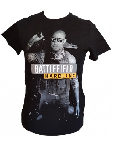 8859-Apparel - Camiseta Negra Battlefield Hardline A T- S-3700334672412