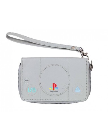9554-Merchandising - Monedero Gris Playstation 1-8718526223736