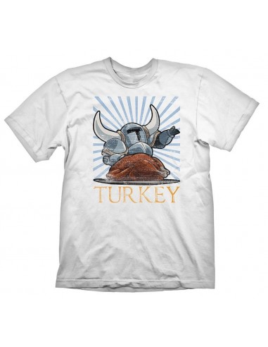 9144-Apparel - Camiseta Blanca Shovel Turkey M-4260144324554