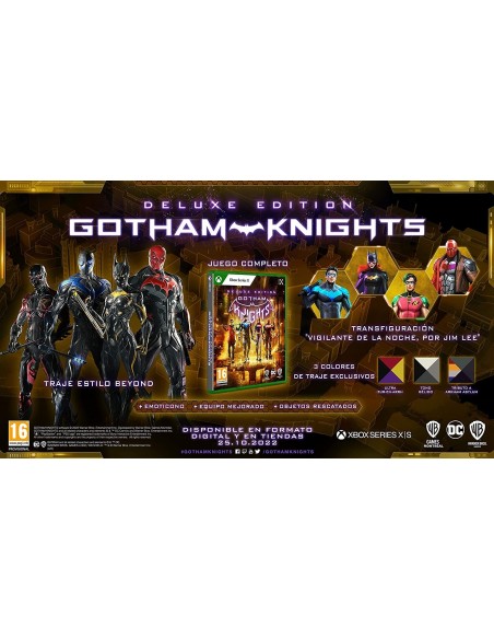 -9148-Xbox Series X - Gotham Knights Deluxe Edition -5051893242423