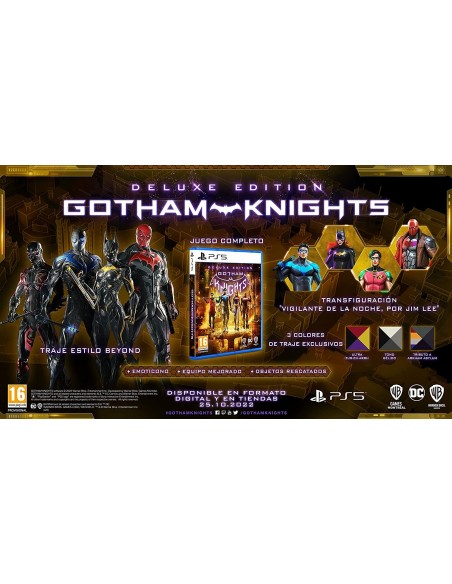 -9146-PS5 - Gotham Knights Deluxe Edition-5051893242416