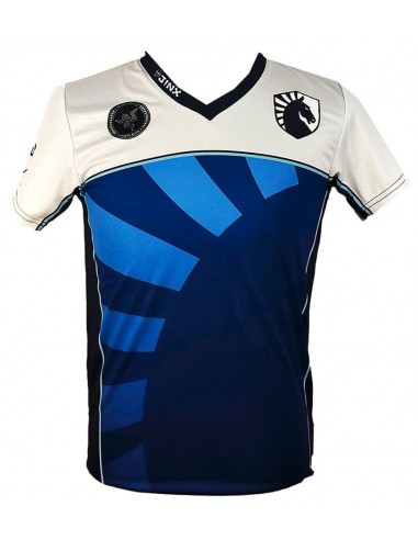 9132-Apparel - Camiseta Blanca Azul Team Liquid Spring 2016 T-M-0889343011764