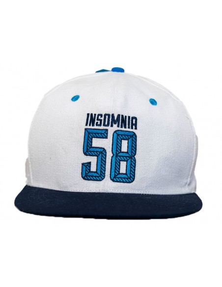 -9547-Apparel - Gorra Blanco Azul Insomnia 58-0747180361520