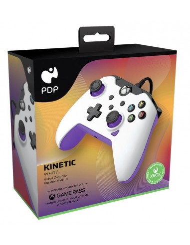 8423-Xbox Series X - Wired Controller Kinetic White Licenciado-0708056068905