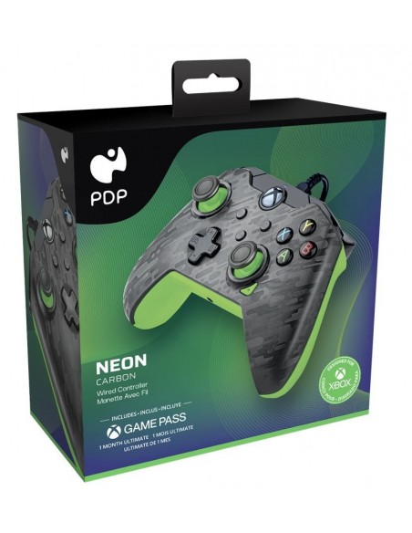 -8428-Xbox Series X - Wired Controller Neon Carbon Licenciado-0708056068899