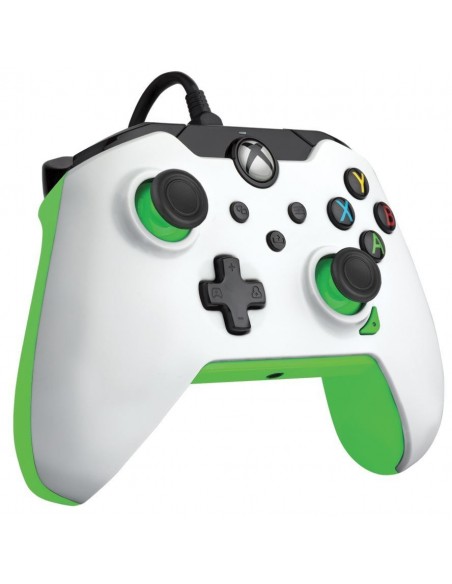 -8412-Xbox Series X - Wired Controller Neon White Licenciado-0708056069063