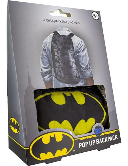 -9770-Merchandising - Mochila Negra DC Batman-5055964715113