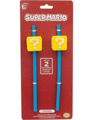9767-Merchandising - Set Pajitas Super Mario-5055964714147