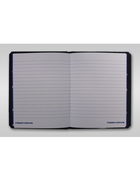 -9760-Merchandising - Libreta Negra Sega Megadrive-0702658993535