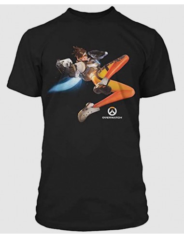 8835-Apparel - Camiseta Negra Overwatch The Cavalry's Here T-S-0889343024597