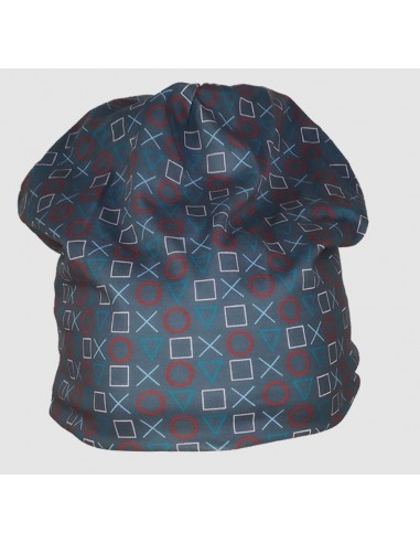 9604-Apparel - Gorro Gris Playstation Simbolos-0747180364613