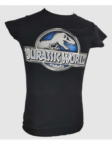 9187-Apparel - Camiseta Negra Mujer Jurassic World T-S-5055139372790