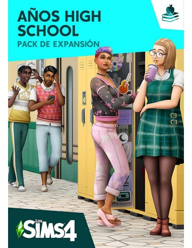 9937-PC - Los Sims 4 High School Pack de Expansion (Code in Box)-5030941123952