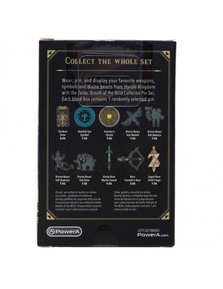 -10205-Merchandising - Pin The Legend Of Zelda Collector's Breath Of The Wild-0617885016233