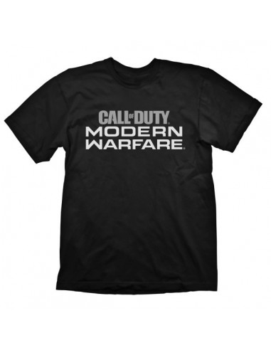 10070-Apparel - Camiseta CoD MW Logo Black M-4260647351378
