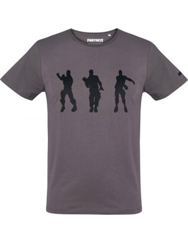 10133-Apparel - Camiseta Fornite XXL Floss Dance Gris Oscuro-4062391008894