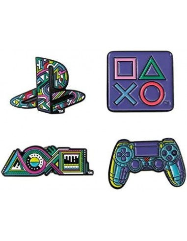 10072-Merchandising - Pins Conjunto RR Playstation-5056280414209