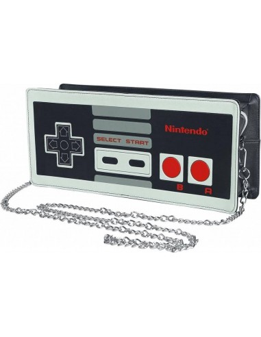 10035-Merchandising - Nintendo - NES Controller Ladies Purse-8718526084115