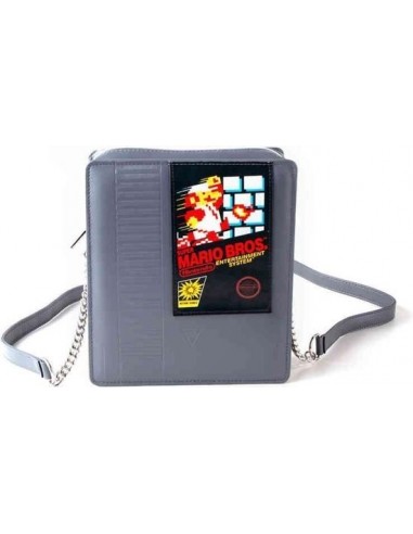 10023-Merchandising - Bandolera Mujer Nintendo - Super Mario Bros Cartridge -8718526097177