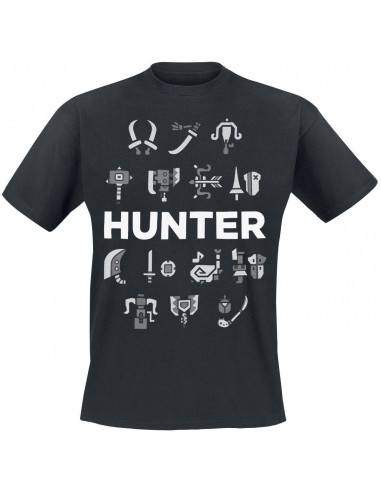 10225-Apparel - Camiseta Monster Hunter: World ""Choose Your Weapon"" S-0606989401892