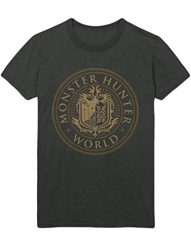 10084-Apparel - Camiseta Monster Hunter ""Vintage Emblem"" S-0606989401847