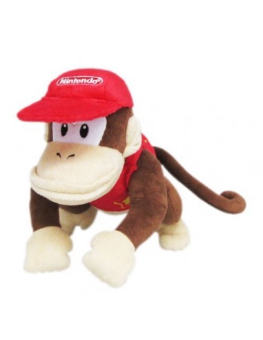 10391-Peluches - Peluche Super Mario Diddy Kong 21 Cm-3760259931155