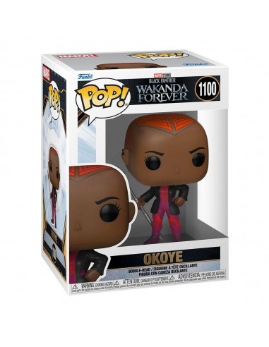 10459-Figuras - Figura POP! Marvel (Black Panther Wakanda Forever) Okoye-0889698639460