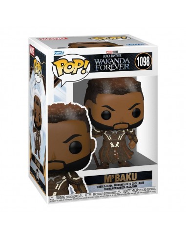 10456-Figuras - Figura POP! Marvel (Black Panther Wakanda Forever) M'Baku-0889698639422