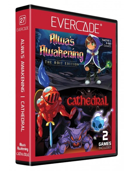 -10451-Retro - Cartucho Blaze Evercade Alwa’s Awakening / Cathedral-5060690795483