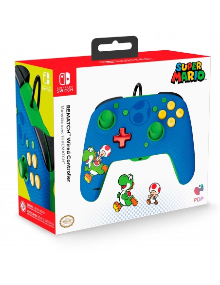 -10485-Switch - Rematch Wired Controller Toad & Yoshi Licenciado-0708056069735
