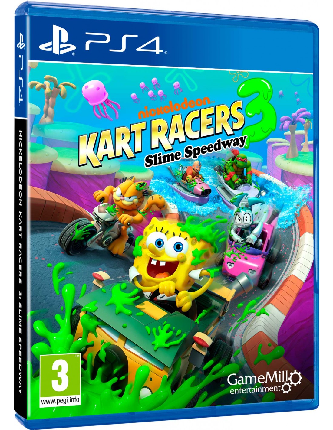 PS4 - Nickelodeon Kart Racers 3: Slime