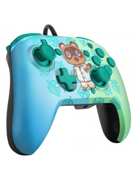 -7341-Switch - Faceoff Deluxe Audio Wired Controller Animal Crossing Lic-0708056068264