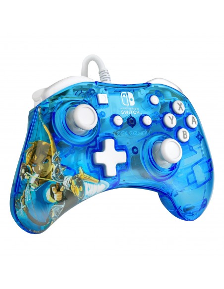 -7339-Switch - Rock Candy Wired Controller Zelda Licenciado-0708056068318