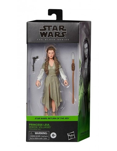 10692-Figuras - Figura Star Wars Episode VI Black Series Princess Leia 5 cm-5010993993710