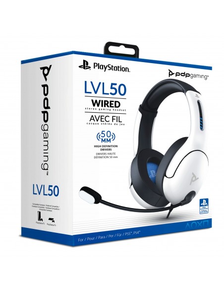 -5014-PS5 - LVL50 Wired Blanco Auricular Gaming Licenciado (PS4/5)-0708056065812