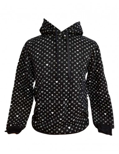 10147-Apparel - Sudadera KH Pattern S Negra-4052384443290