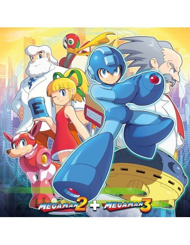 10806-Merchandising - Vinilo Mega Man 2 & 3 (Original Soundtrack) x 2LP-5024545960310