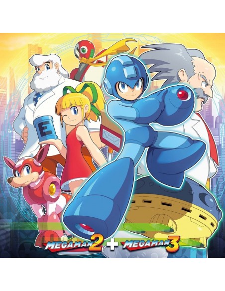 -10806-Merchandising - Vinilo Mega Man 2 & 3 (Original Soundtrack) x 2LP-5024545960310
