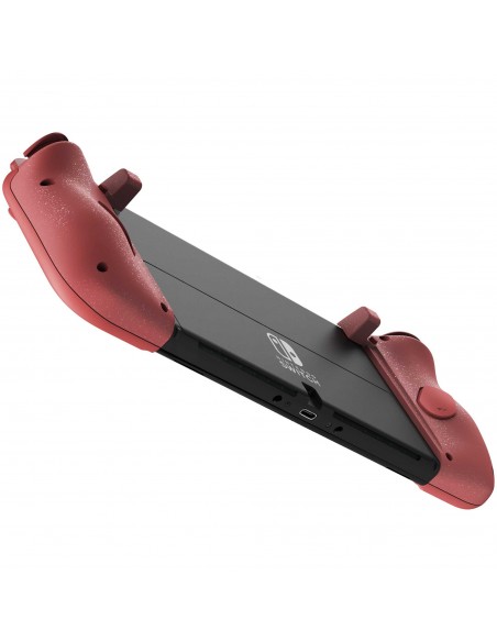 -10801-Switch - Mando Hori Split Pad Compact Rojo Melocotón-0810050911368