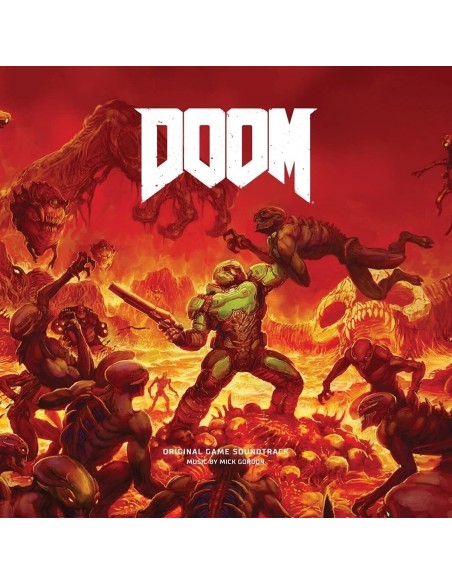 -10858-Merchandising - Vinilo Doom 5th Anniversary Standard Edition (4 x LP)-5024545905915