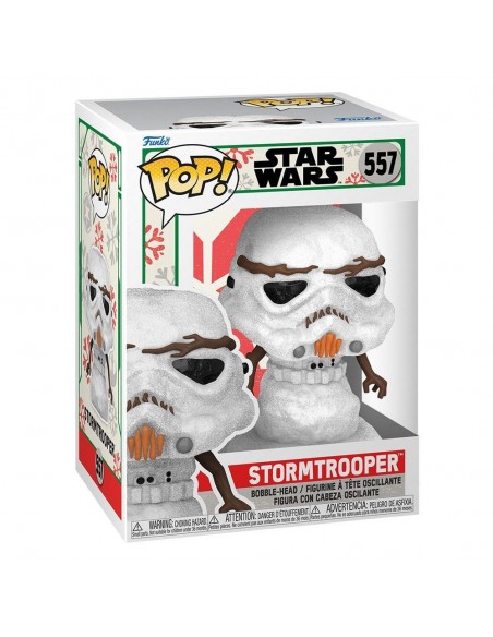 -10852-Figuras - Figura POP! Star Wars Holiday Stormtrooper-0889698643382