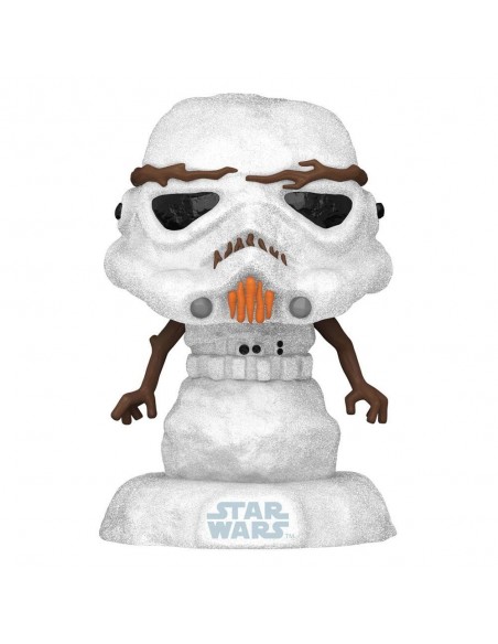 -10852-Figuras - Figura POP! Star Wars Holiday Stormtrooper-0889698643382