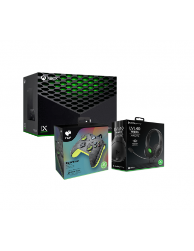 10890-Xbox Series X - Consola Xbox Series X 1TB SSD + LVL40 + Controller Electric-0889842641111